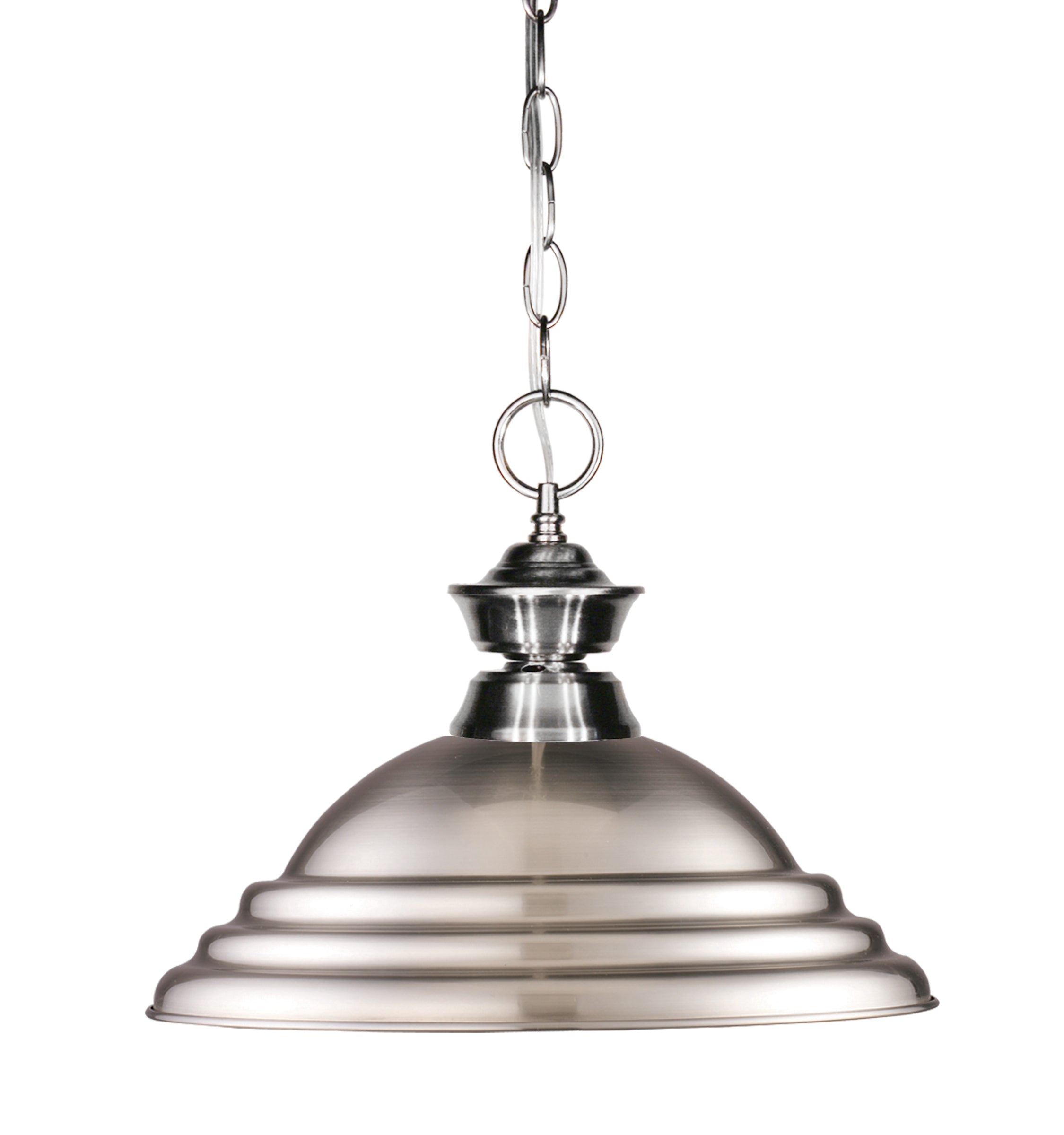 Z-Lite - 100701BN-SBN - One Light Pendant - Pendant Lights - Brushed Nickel