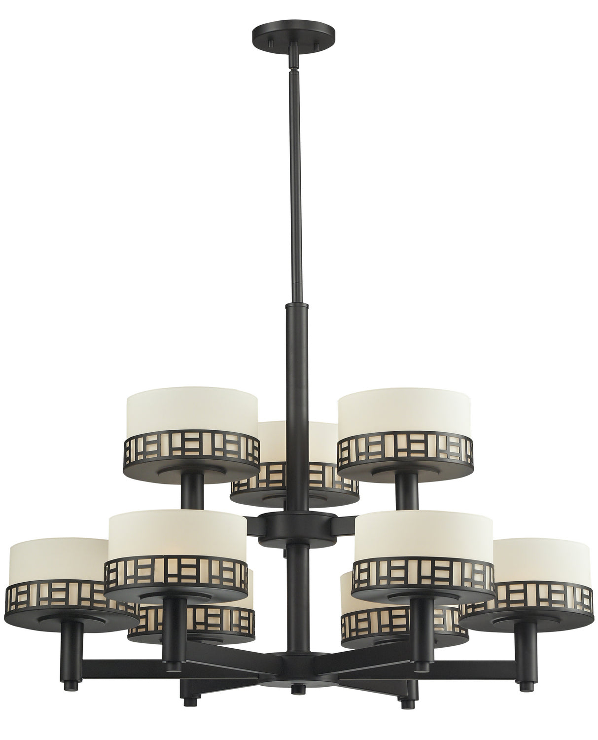 Z-Lite - 329-9-BRZ - Nine Light Chandelier - Elea - Bronze