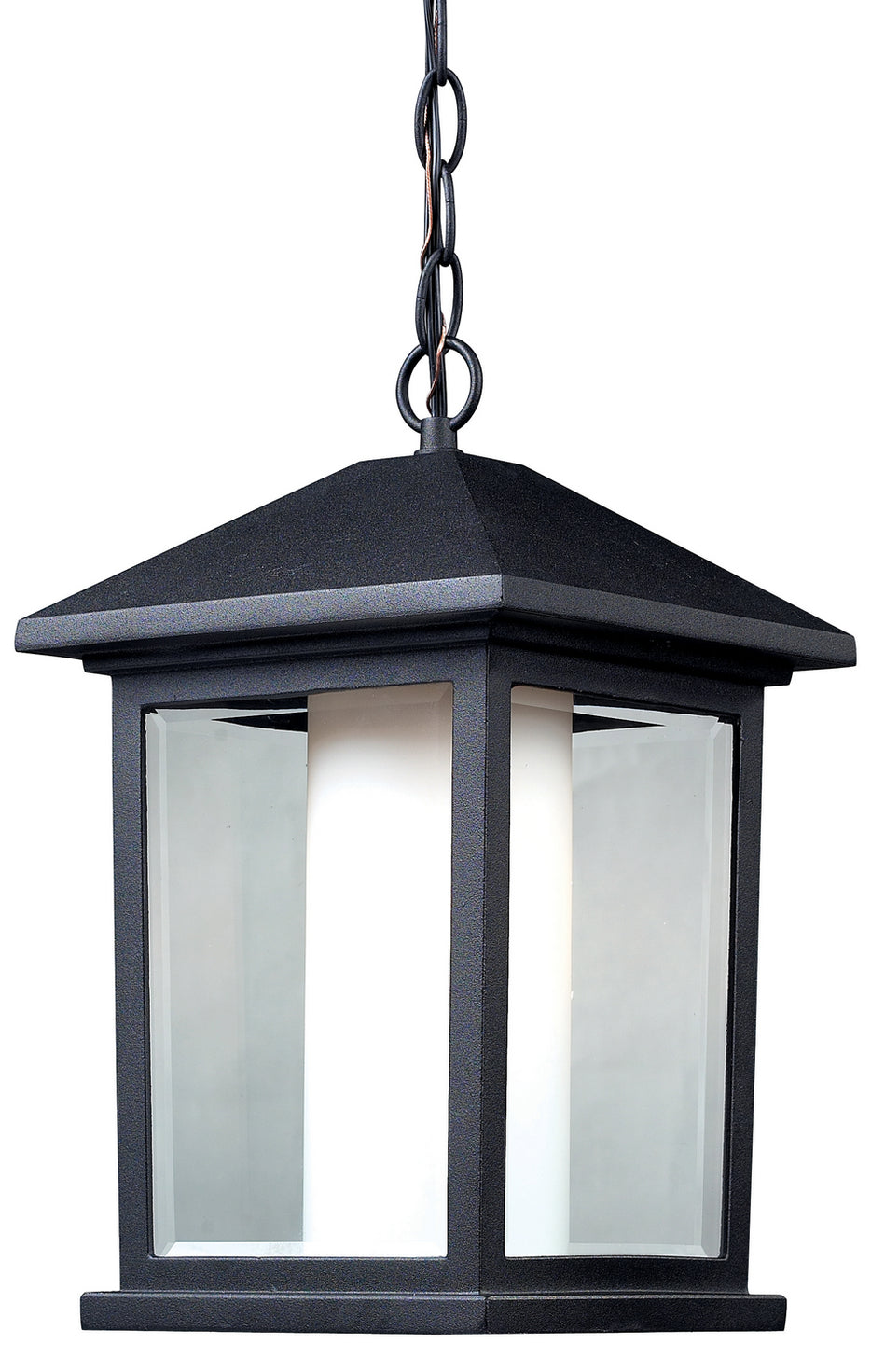 Z-Lite - 523CHB - One Light Outdoor Chain Mount Ceiling Fixture - Mesa - Black