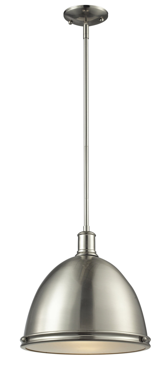 Z-Lite - 710P13-BN - One Light Pendant - Mason - Brushed Nickel