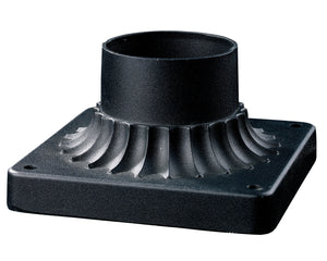 Z-Lite - PM-BK - Light Outdoor Posts - Hardware - Pier Mounts - Black