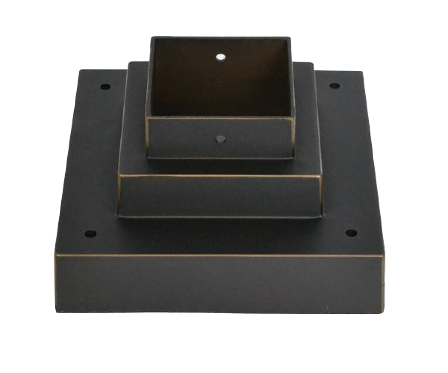 Z-Lite - SQPM-ORB - Light Outdoor Posts - Hardware - Pier Mounts - Oil Rubbed Bronze