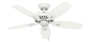 Hunter - 52105 - 42" Ceiling Fan - Builder - Snow White
