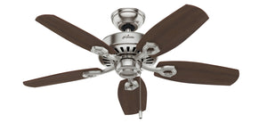 Hunter - 52105 - 42" Ceiling Fan - Builder - Snow White