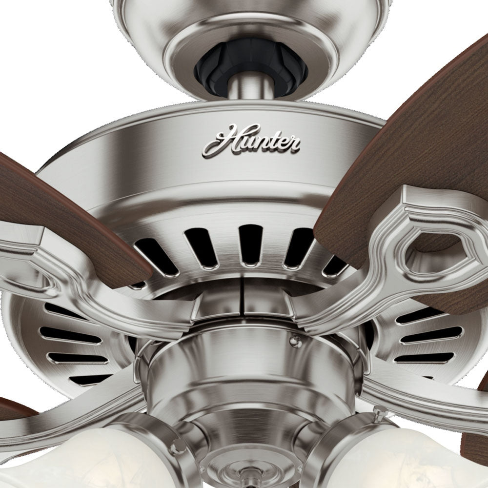Hunter - 52105 - 42" Ceiling Fan - Builder - Snow White