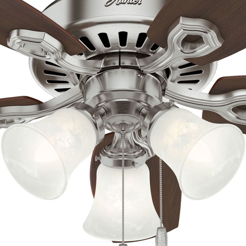 Hunter - 52105 - 42" Ceiling Fan - Builder - Snow White