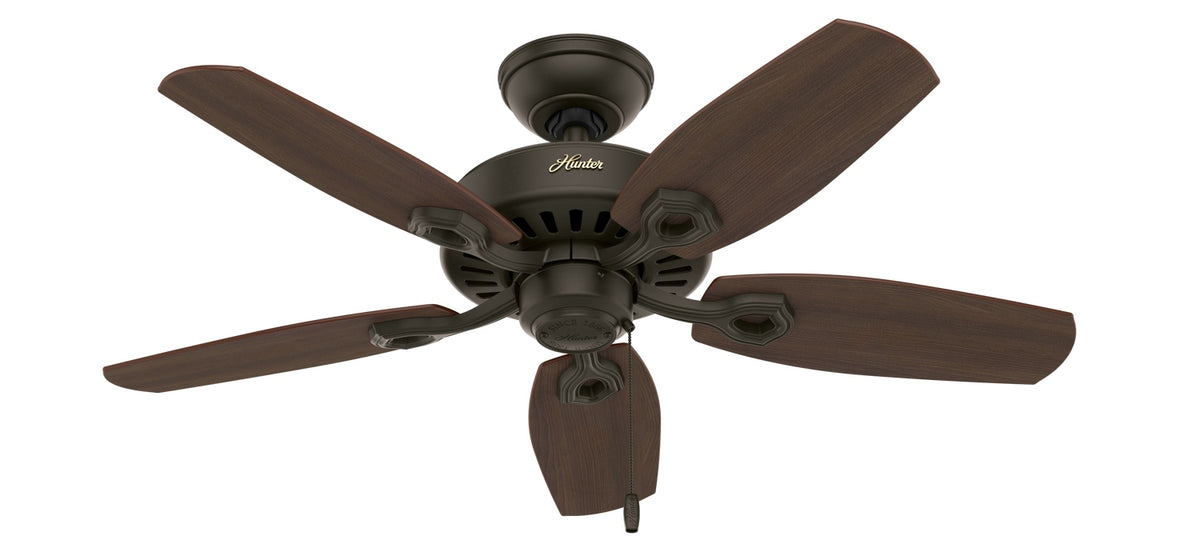 Hunter - 52105 - 42" Ceiling Fan - Builder - Snow White