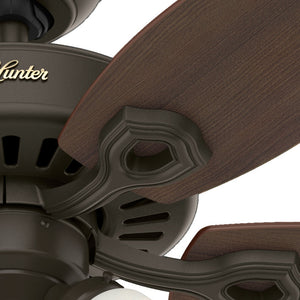 Hunter - 52105 - 42" Ceiling Fan - Builder - Snow White
