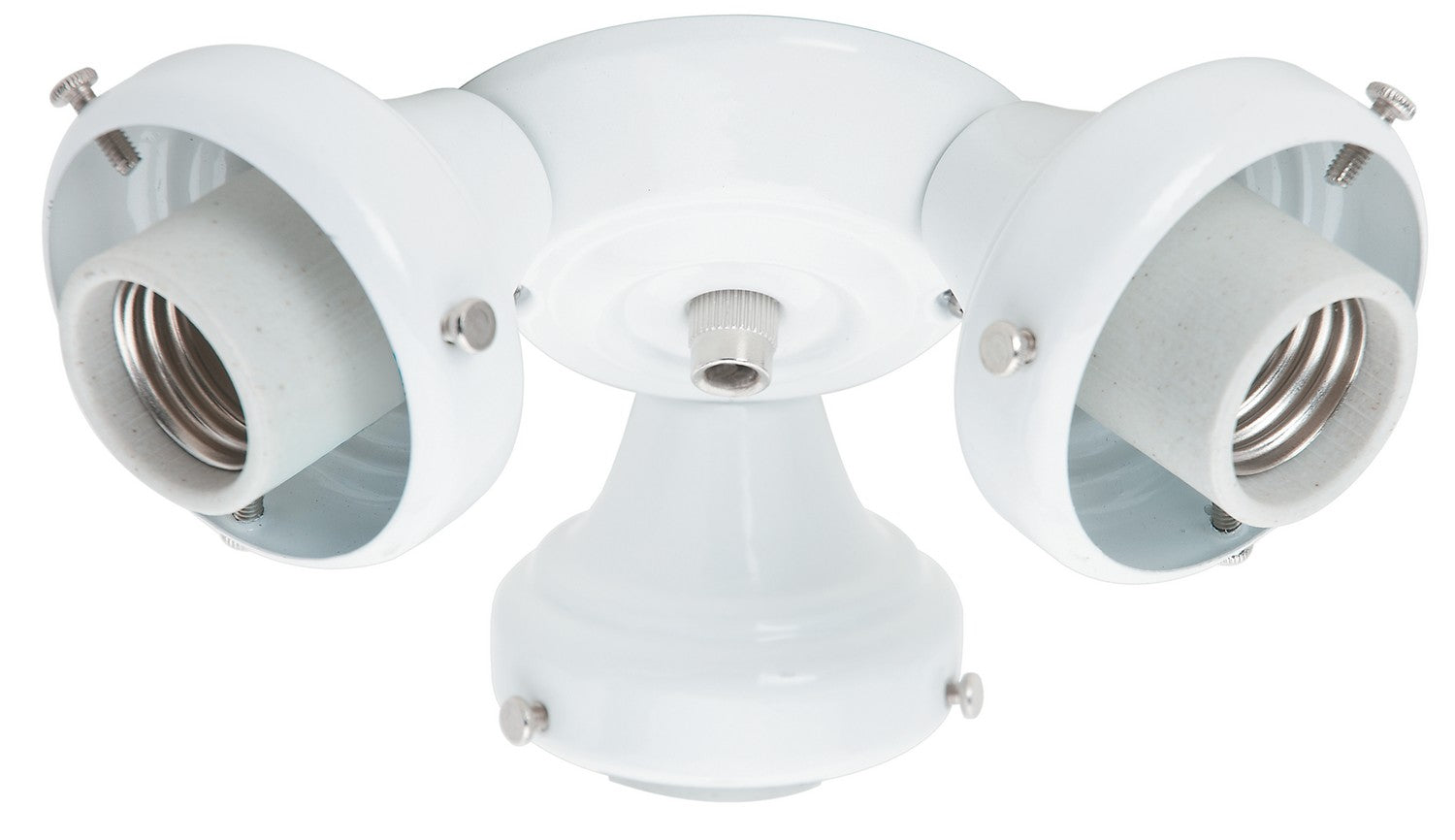 Hunter - 99135 - Three Light Fitter - Fitter - White
