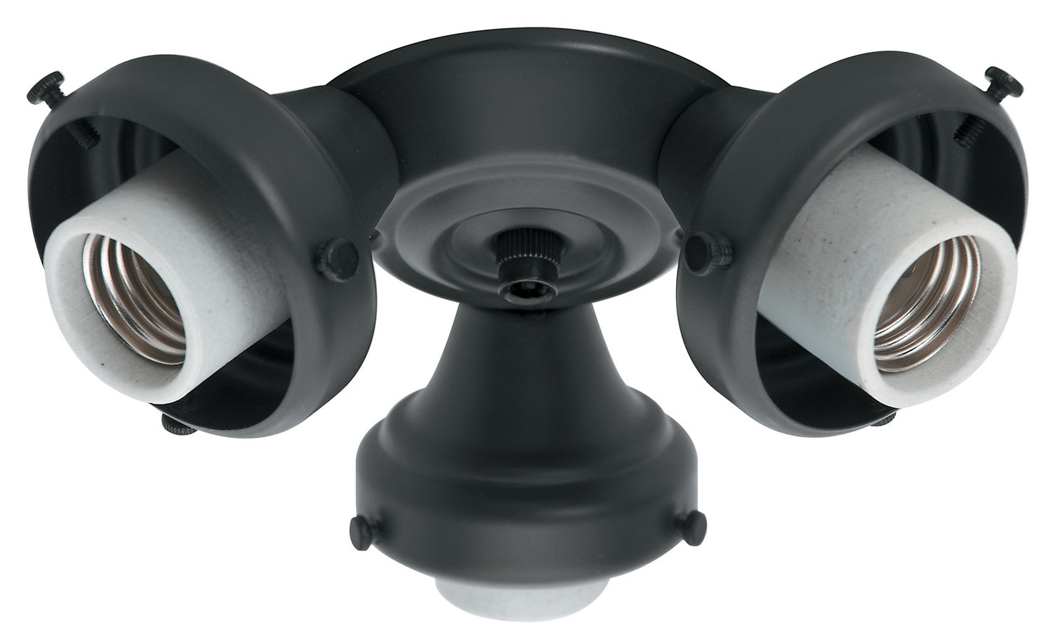 Hunter - 99140 - Three Light Fitter - Fitter - Black