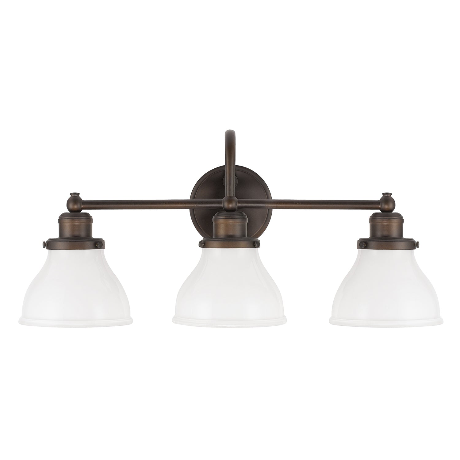 Capital Lighting - 8303BB-128 - Three Light Vanity - Baxter - Burnished Bronze