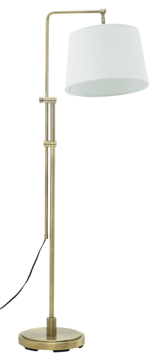 House of Troy - CR700-AB - One Light Floor Lamp - Crown Point - Antique Brass