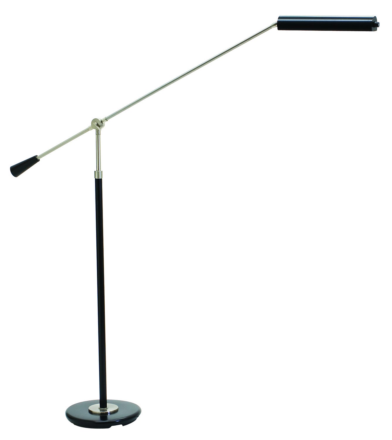 House of Troy - PFLED-527 - LED Floor Lamp - Grand Piano - Black/Satin Nickel