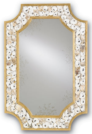 Currey and Company - 1090 - Mirror - Margate - Contemporary Gold Leaf/Natural/Antique Mirror