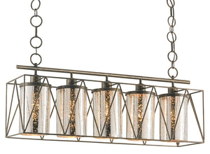 Currey and Company - 9564 - Five Light Chandelier - Marmande - Cupertino