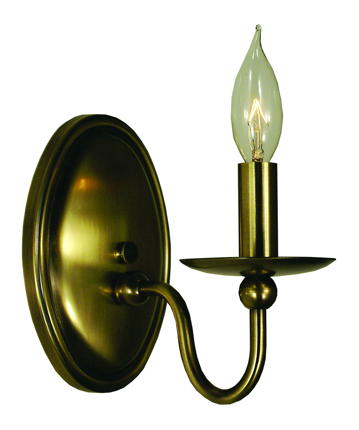 Framburg - 1158 AB - One Light Wall Sconce - Quatrefoil - Antique Brass