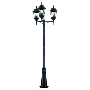 Acclaim Lighting - 5259BK - Three Light Post Mount - Richmond - Matte Black