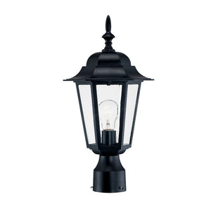 Acclaim Lighting - 6117BK - One Light Post Mount - Camelot - Matte Black