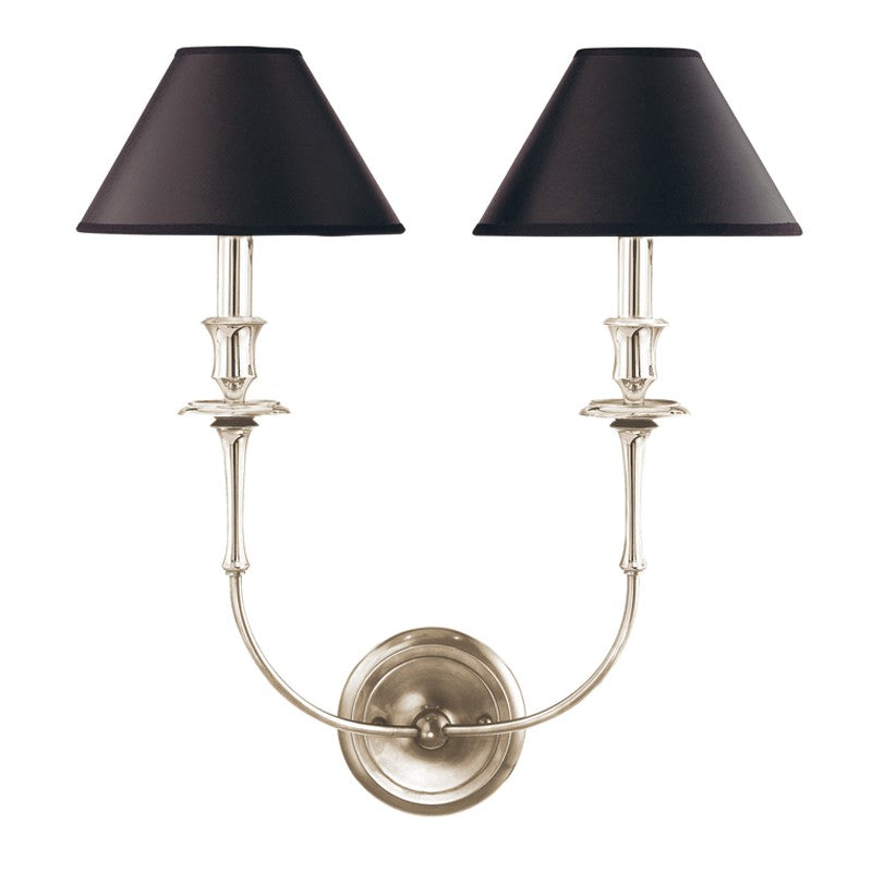 Hudson Valley - 1862-PN - Two Light Wall Sconce - Jasper - Polished Nickel