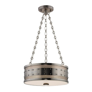 Hudson Valley - 2216-HN - Three Light Pendant - Gaines - Historic Nickel