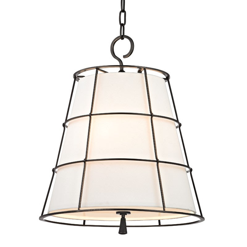 Hudson Valley - 9818-OB - Three Light Pendant - Savona - Old Bronze