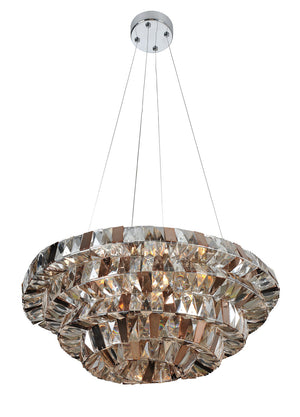 Allegri - 026350-010-FR000 - Eight Light Pendant - Gehry - Chrome