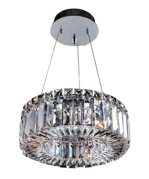 Allegri - 11702-010-FR001 - Three Light Pendant - Rondelle - Chrome