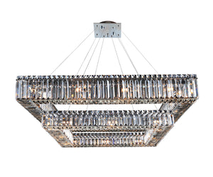 Allegri - 11781-010-FR001 - 28 Light Pendant - Quadro - Chrome