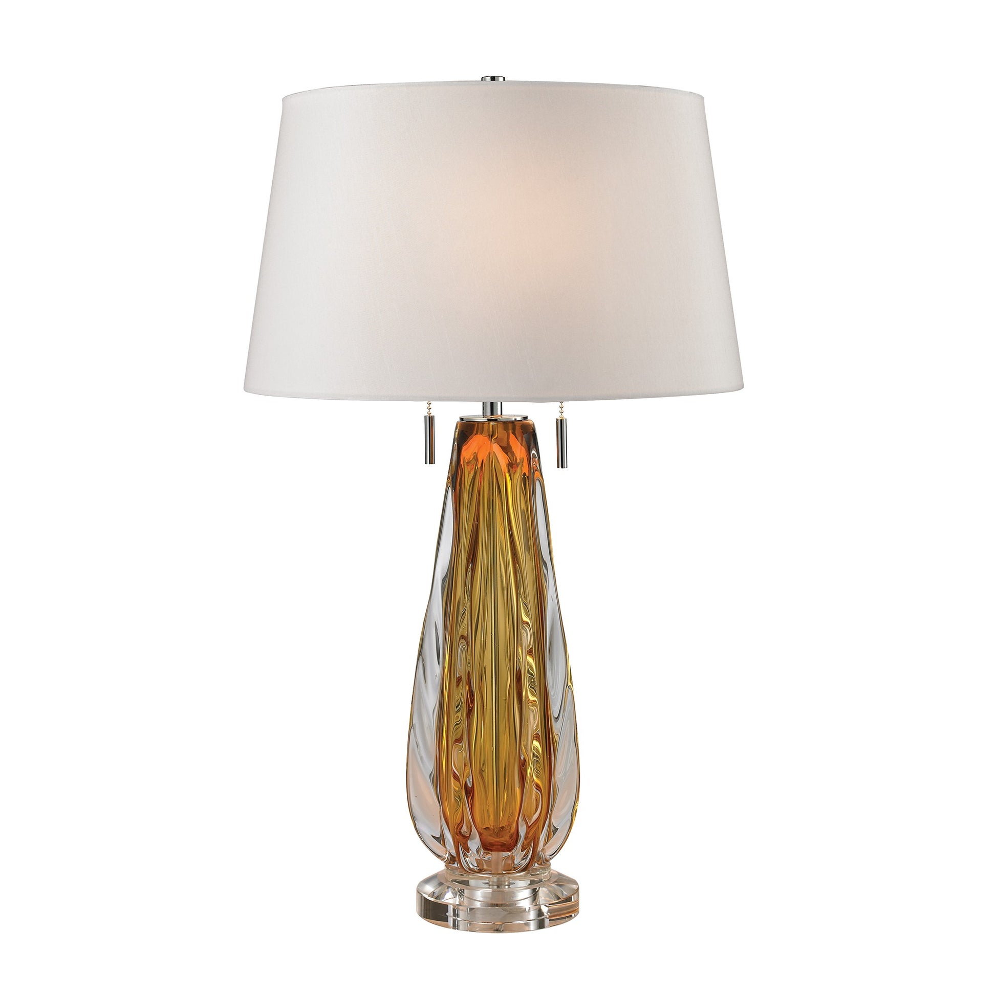 ELK Home - D2669W - Two Light Table Lamp - Modena - Amber