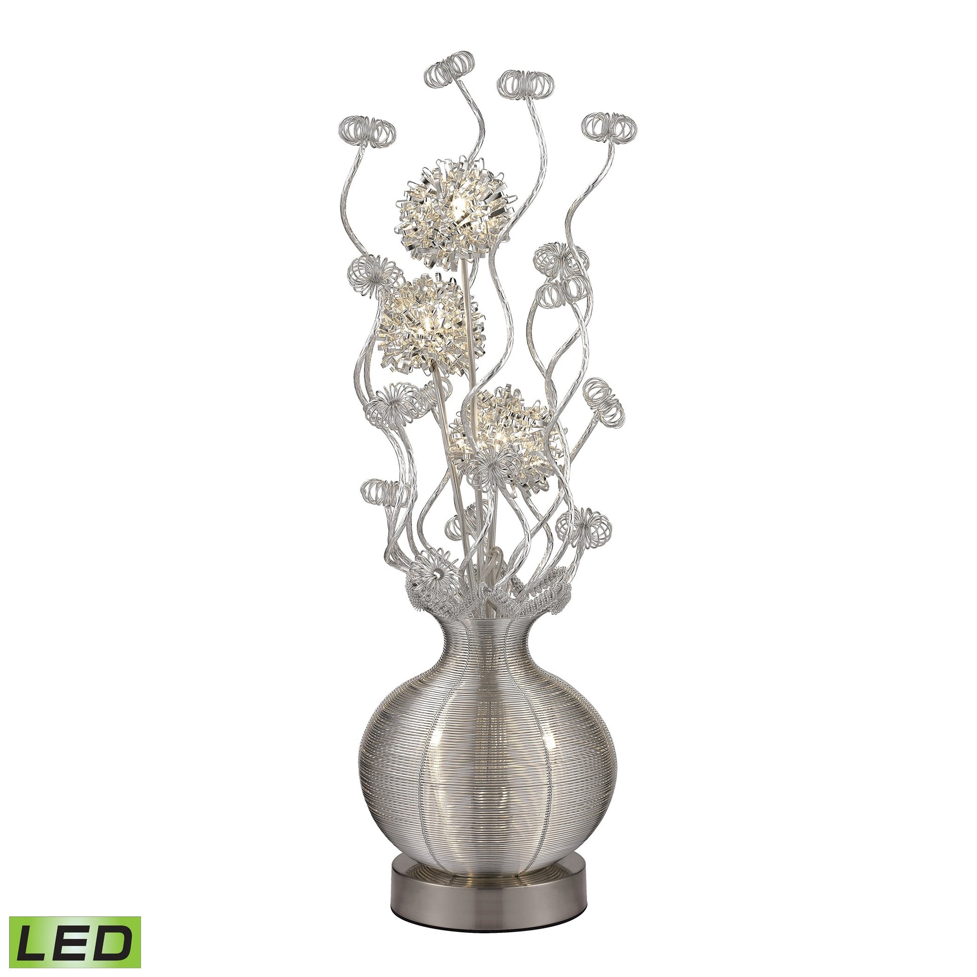 ELK Home - D2717 - LED Table Lamp - Lazelle - Silver