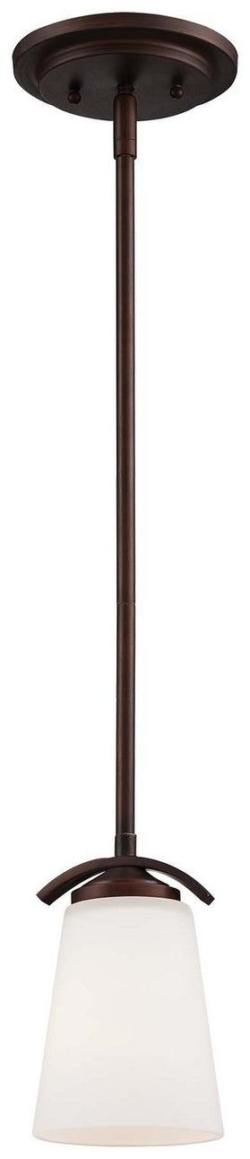 Minka-Lavery - 4961-284 - One Light Mini Pendant - Overland Park - Vintage Bronze