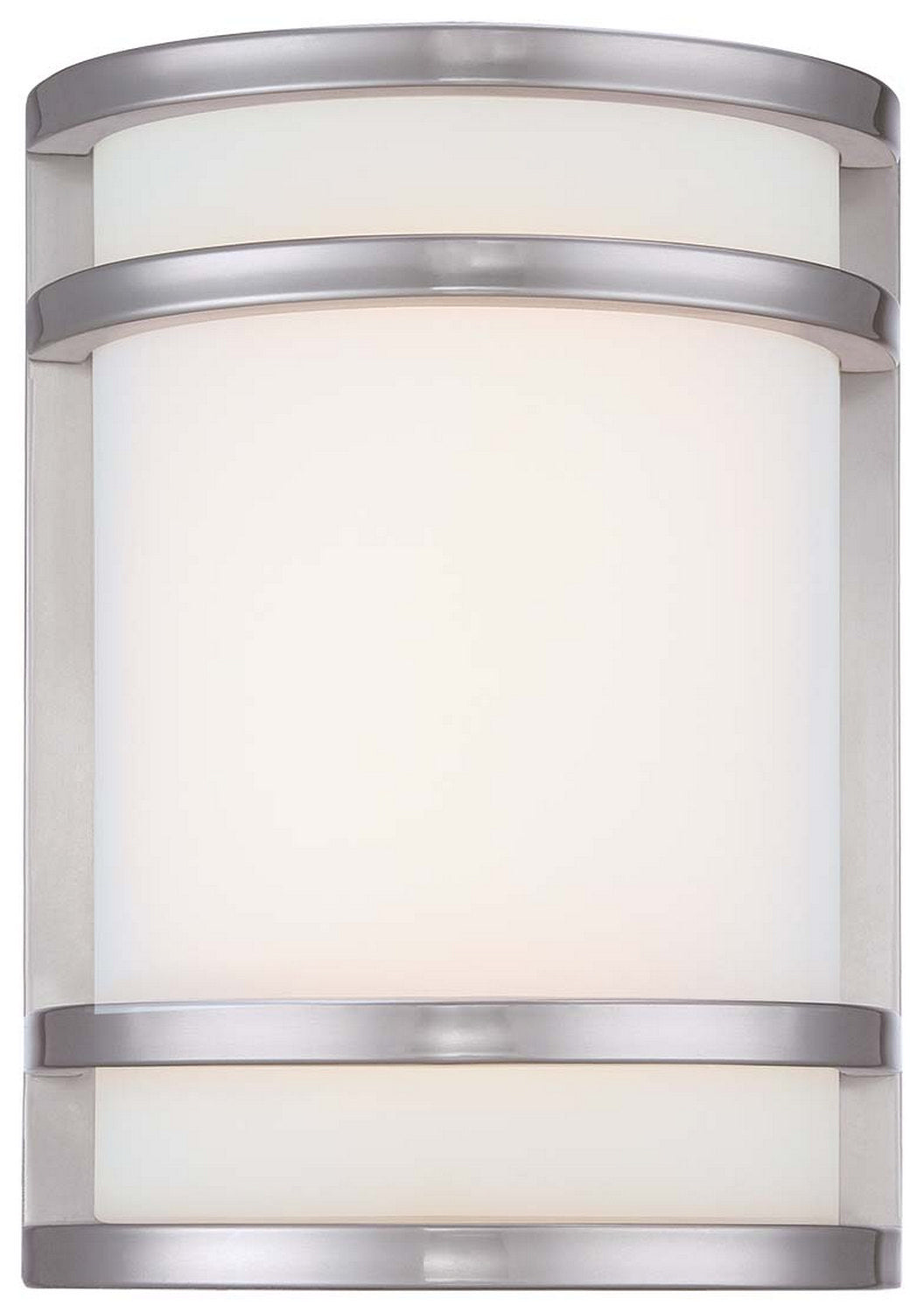 Minka-Lavery - 9801-144-L - LED Outdoor Pocket Lantern - Bay View - Brushed Stainless Steel