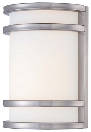 Minka-Lavery - 9801-144-L - LED Outdoor Pocket Lantern - Bay View - Brushed Stainless Steel