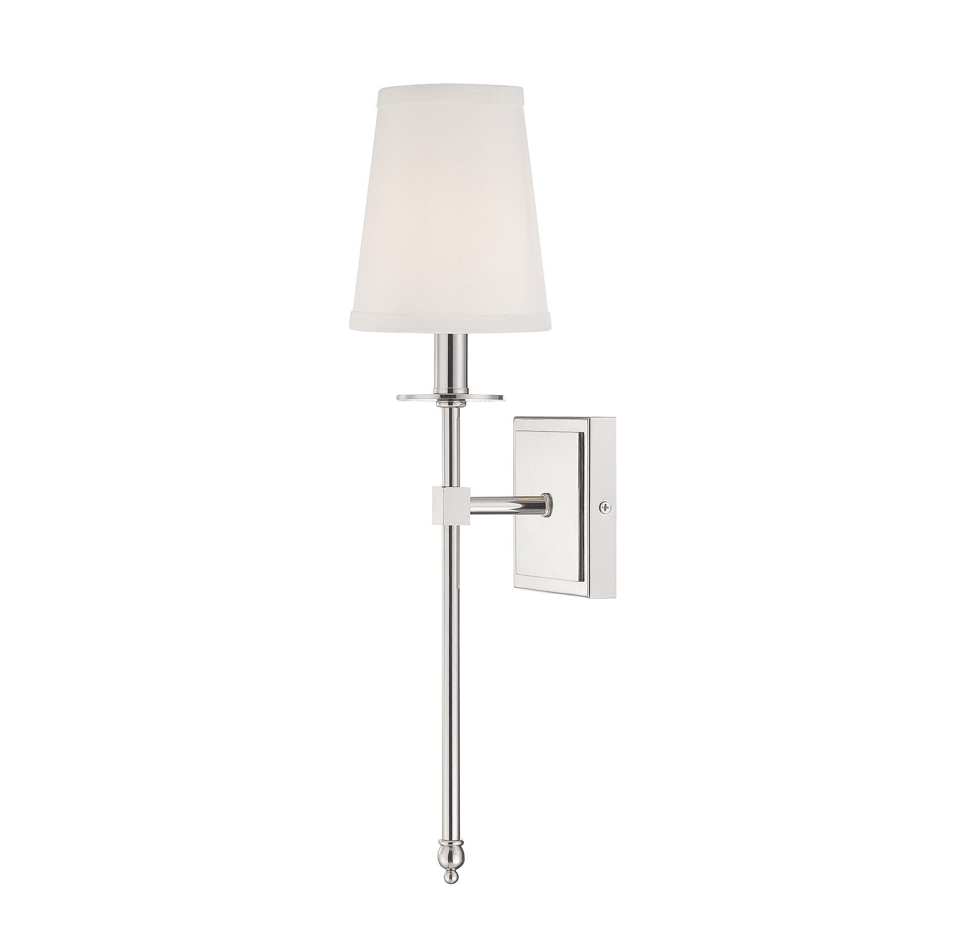 Savoy House - 9-302-1-109 - One Light Wall Sconce - Monroe - Polished Nickel