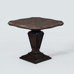 Ambella Home - 17536-900-002 - Accent Table - Castilian - Rich Mahogany/Copper Top