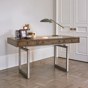 Ambella Home - 24043-300-058 - Writing Desk - Hendrick - Mindi Solids, Veneer, Metal