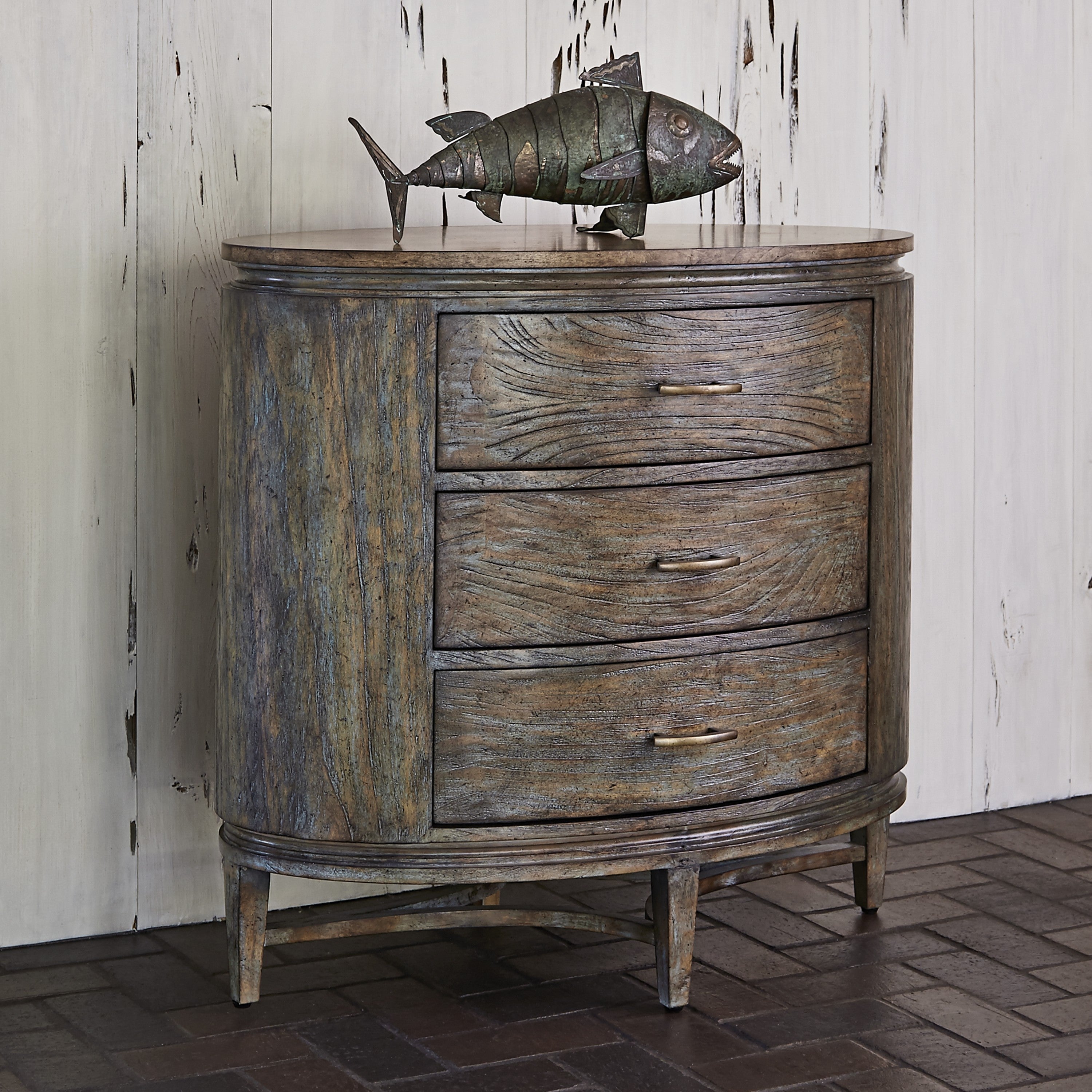 Ambella Home - 24048-830-001 - Chest - Azalea - Antique Blue