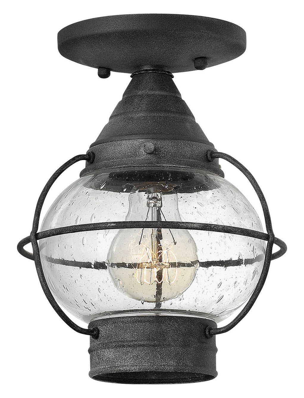 Hinkley - 2203DZ - LED Convertible Flush Mount - Cape Cod - Aged Zinc