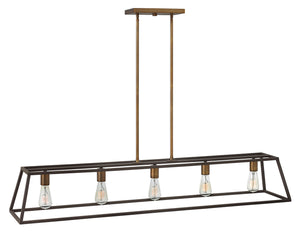 Hinkley - 3335BZ - LED Linear Chandelier - Fulton - Bronze