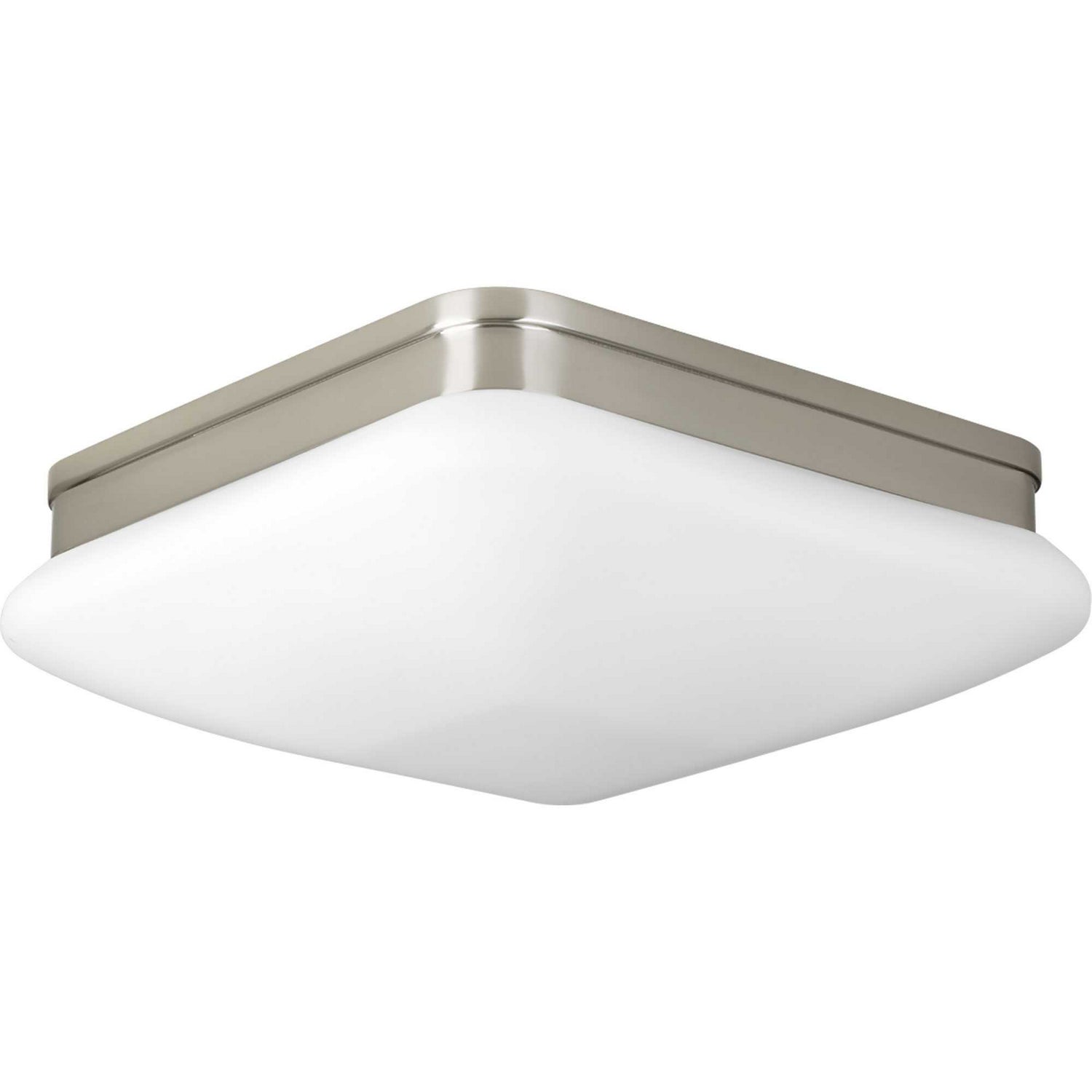 Progress Lighting - P3511-09 - Two Light Flush Mount - Appeal - Opal - Brushed Nickel