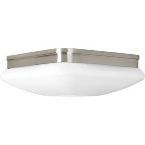 Progress Lighting - P3511-09 - Two Light Flush Mount - Appeal - Opal - Brushed Nickel