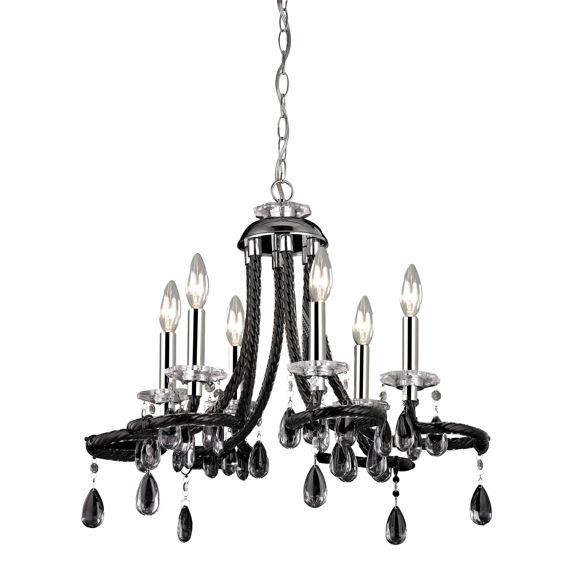 ELK Home - 144-030 - Six Light Chandelier - Julio - Chrome