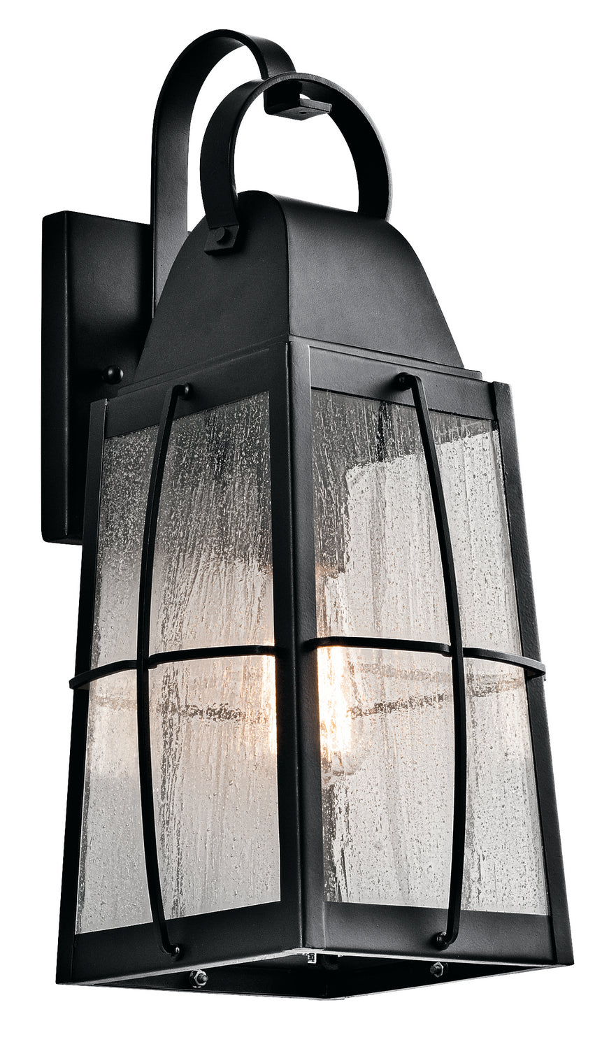 Kichler - 49553BKT - One Light Outdoor Wall Mount - Tolerand - Textured Black