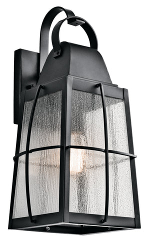 Kichler - 49554BKT - One Light Outdoor Wall Mount - Tolerand - Textured Black