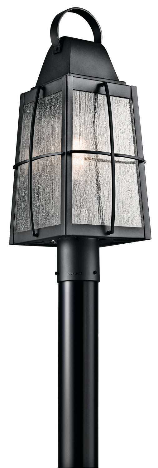 Kichler - 49555BKT - One Light Outdoor Post Mount - Tolerand - Textured Black