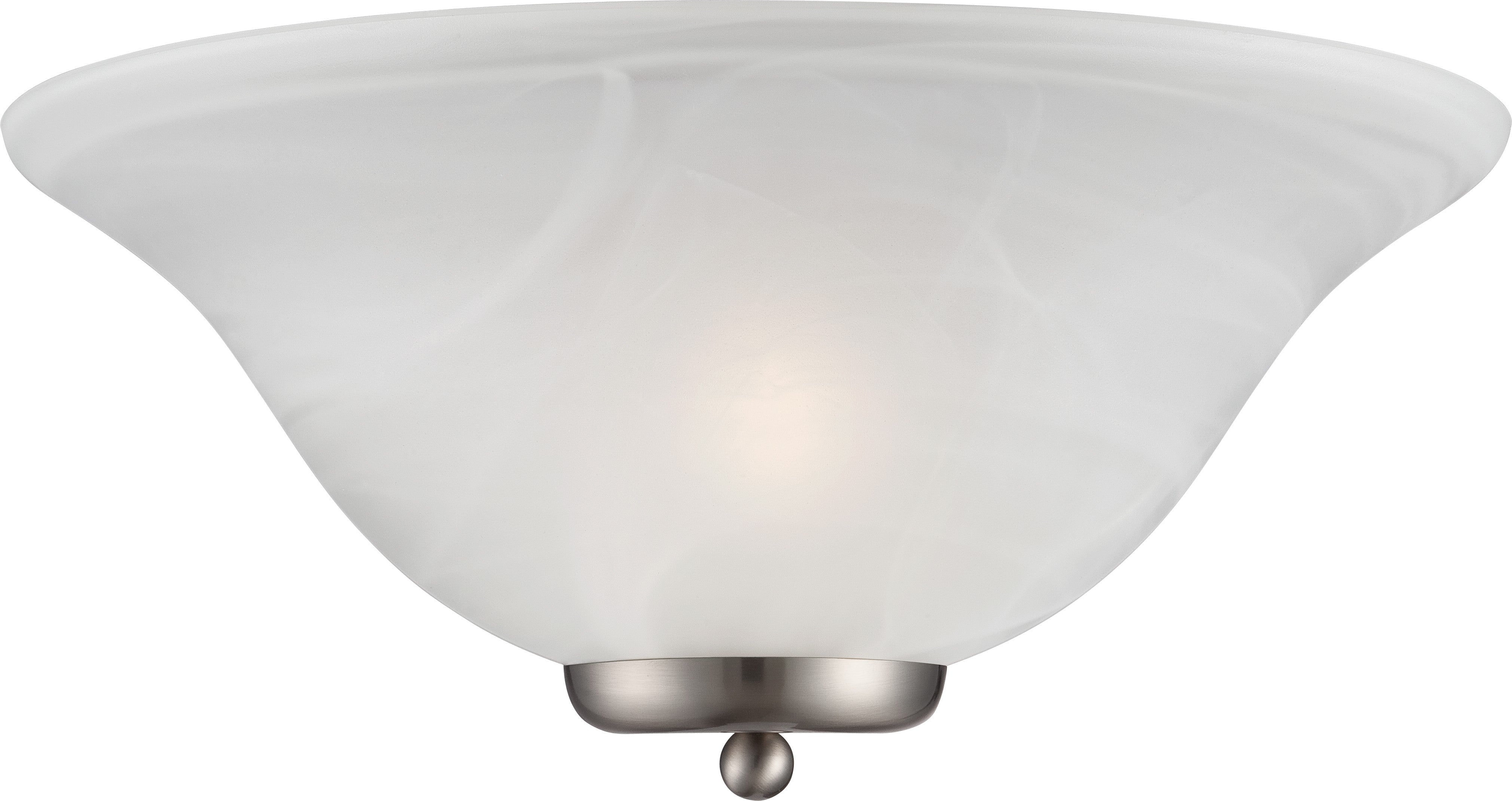 Nuvo Lighting - 60-5381 - One Light Wall Sconce - Ballerina - Brushed Nickel