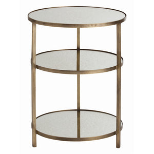 Arteriors - 2032 - End Table - Percy - Antique Brass