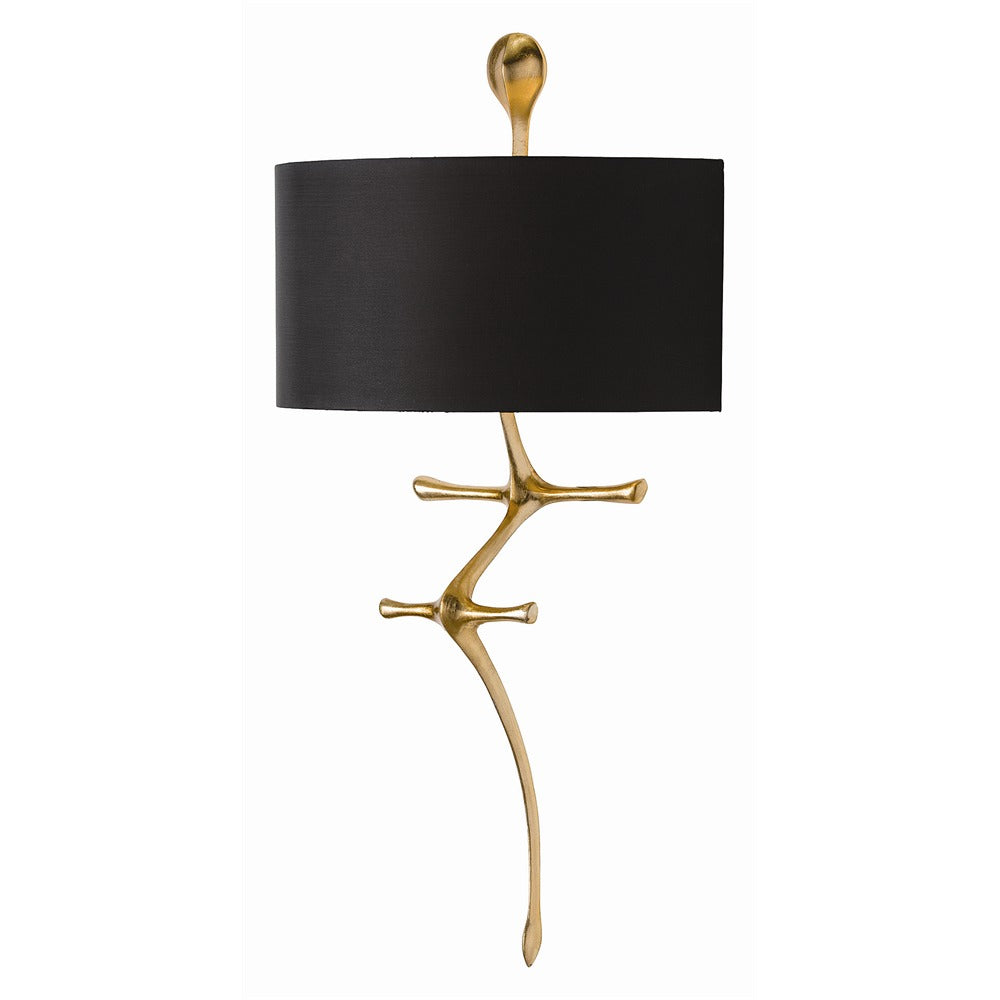 Arteriors - 49992 - One Light Wall Sconce - Gilbert - Gold Leaf