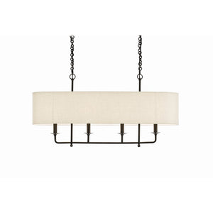 Arteriors - 89417 - Four Light Chandelier - Beatty - Bronze