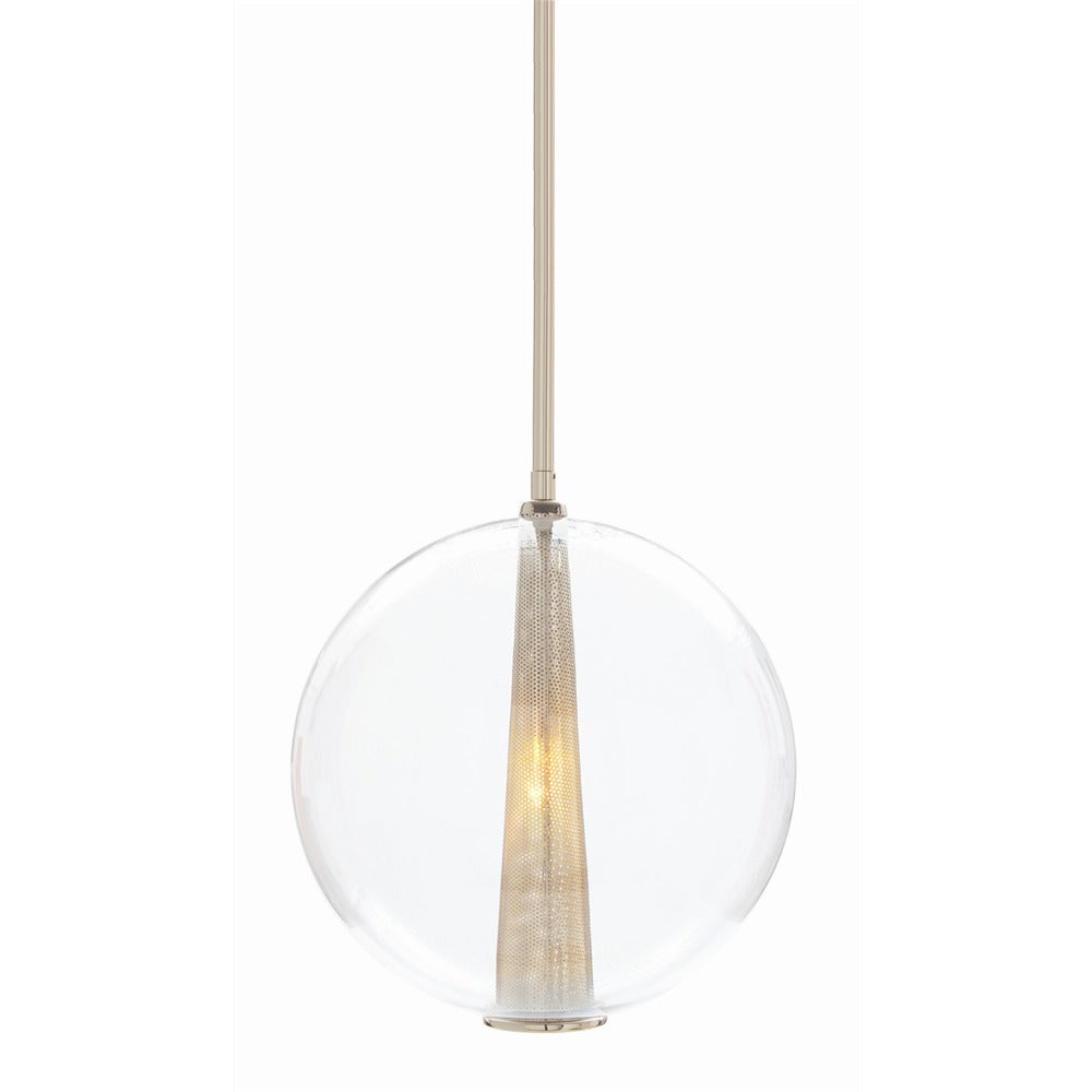 Arteriors - DK49913 - One Light Pendant - Caviar - Clear